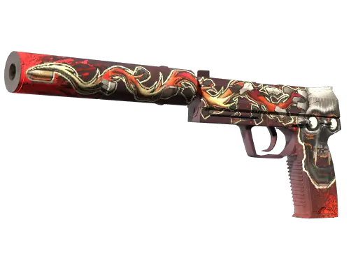 USP-S | The Traitor – Symbolic Elegance with a Sinister Twist